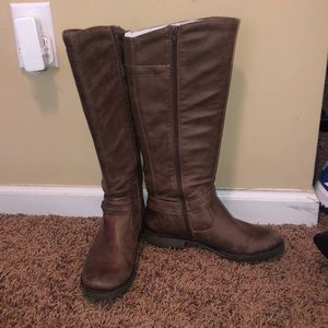 Bare Traps knee high brown boots